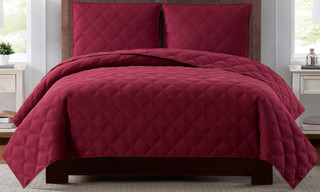 Thumbnail 2: Truly Soft Truly Soft Everyday 3D Puff Quilted Quilt Set 