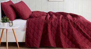 Thumbnail 8: Truly Soft Truly Soft Everyday 3D Puff Quilted Quilt Set 