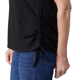 Thumbnail 3: NINETY CLOTHING CO Ninety Clothing Co Womens Jasmine Crepe Sleeveless Top 