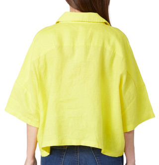 Thumbnail 2: NINETY CLOTHING CO DKNY Womens 3/4 Sleeve Button Down Top 