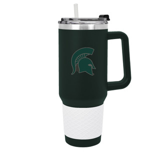 Thumbnail 1: MICHIGAN STATE SPARTANS NCAA Michigan State Spartans 40oz Team Colossus Travel Mug 