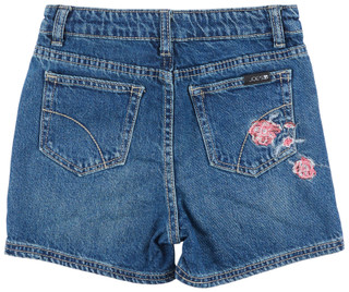 Thumbnail 2: Joe's Jeans Joe's Jeans Big Girls Ozzie Floral Embroidered Denim Shorts 