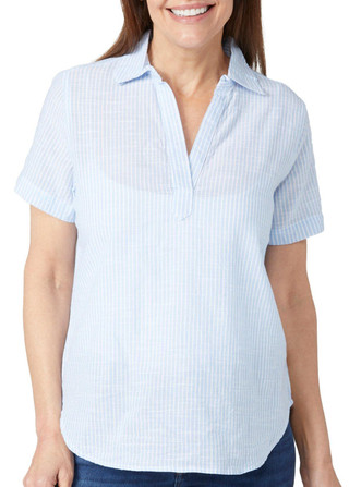 Thumbnail 1: Dash Dash Petite Short Sleeve Pullover Top 