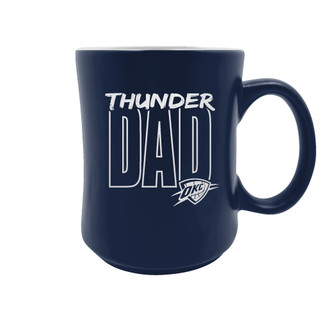 Thumbnail 1: OKLAHOMA CITY THUNDER NBA Oklahoma City Thunder 19oz Dad Starter Mug 