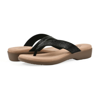 Thumbnail 7: Cliffs by White Mountain Cliffs by White Mountain Womens Becharm Thong Sandal 
