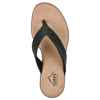 Thumbnail 3: Cliffs by White Mountain Cliffs by White Mountain Womens Becharm Thong Sandal 