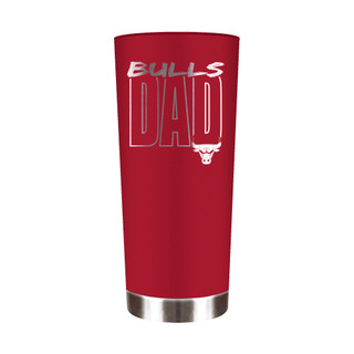 Thumbnail 1: CHICAGO BULLS NBA Chicago Bulls 18oz Dad Roadie Travel Tumbler 