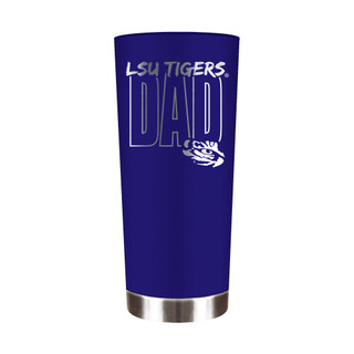 Thumbnail 1: LSU Tigers NCAA LSU Tigers 18oz Dad Roadie Travel Tumbler 