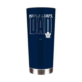 Thumbnail 1: TORONTO MAPLE LEAFS NHL Toronto Maple Leafs 18oz Dad Roadie Travel Tumbler 