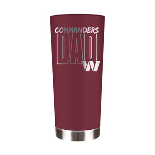 Thumbnail 1: WASHINGTON COMMANDERS NFL Washington Commanders 18oz Dad Roadie Travel Tumbler 