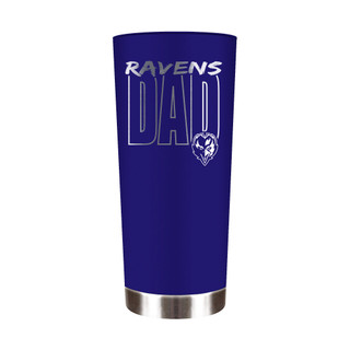 Thumbnail 1: BALTIMORE RAVENS NFL Baltimore Ravens 18oz Dad Roadie Travel Tumbler 