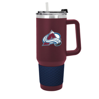 Thumbnail 1: COLORADO AVALANCHE NHL Colorado Avalanche 40oz Team Colossus Travel Mug 