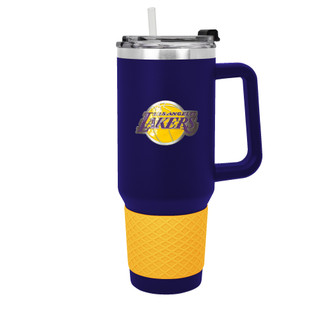 Thumbnail 1: LOS ANGELES LAKERS NBA Los Angeles Lakers 40oz Team Colossus Travel Mug 