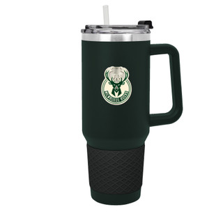 Thumbnail 1: MILWAUKEE BUCKS NBA Milwaukee Bucks 40oz Team Colossus Travel Mug 