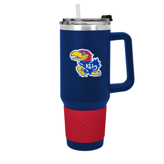 Thumbnail 1: KANSAS JAYHAWKS NCAA Kansas Jayhawks 40oz Team Colossus Travel Mug 