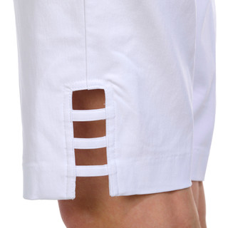 Thumbnail 2: Zac & Rachel Zac & Rachel Womens 12 in Lattice Hem Bermuda Shorts 