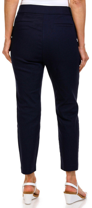 Thumbnail 2: Rafaella Rafaella Petite Stretch Twill Slim Ankle Pants 