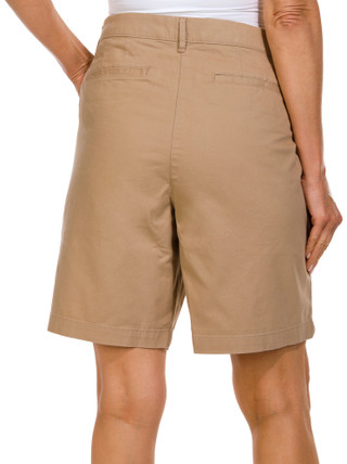 Thumbnail 2: Nautica Nautica Womens Solid 9in. Chino Shorts 