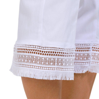 Thumbnail 3: Zac & Rachel Zac and Rachel Petite Crochet Hem Pull On Capris 