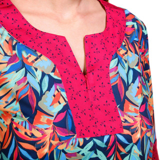 Thumbnail 4: REEL LEGENDS Reel Legends Petite Reel-Tec Elbow Sleeve Micro Palms Tunic 