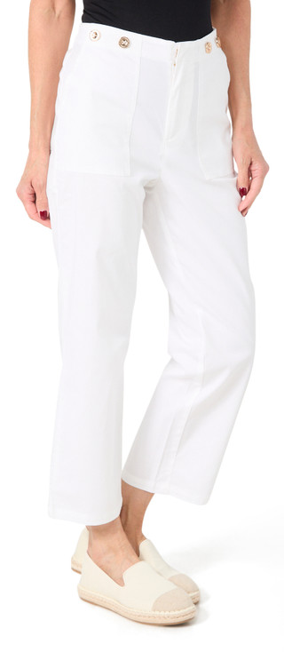 Thumbnail 2: Stella Parker Stella Parker Womens Olga Wide Leg Capris 