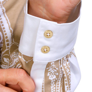 Thumbnail 3: Nautica Nautica Womens Long Sleeve Paisley Contrast Tunic 