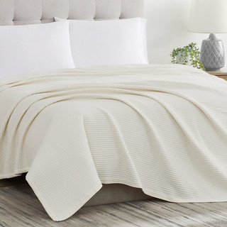 Thumbnail 4: CANNON CANNON Heritage Cotton Waffle Blanket 