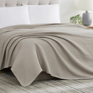 Thumbnail 6: CANNON CANNON Heritage Cotton Waffle Blanket 