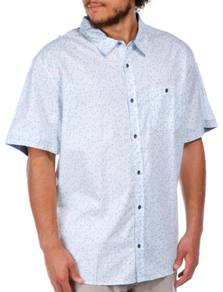 Thumbnail 4: FLAG AND ANTHEM Men's Albright Short Sleeve Floral Print Buttoned Shirt 