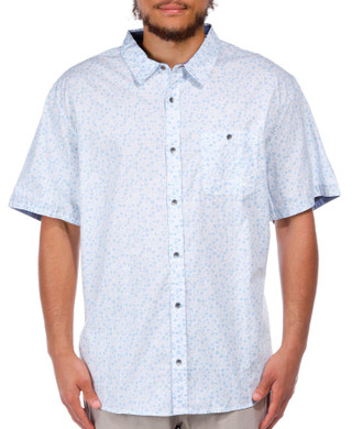 Thumbnail 1: FLAG AND ANTHEM Men's Albright Short Sleeve Floral Print Buttoned Shirt 