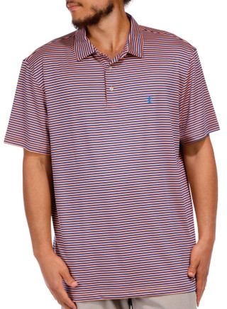 Thumbnail 3: IZOD IZOD Golf Mens Short Sleeve Seamless Striped Print Polo 