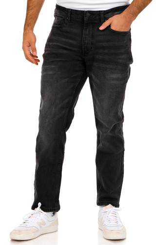 Thumbnail 1: DKNY DKNY Mens Solid Bedford Slim Fit Jeans 