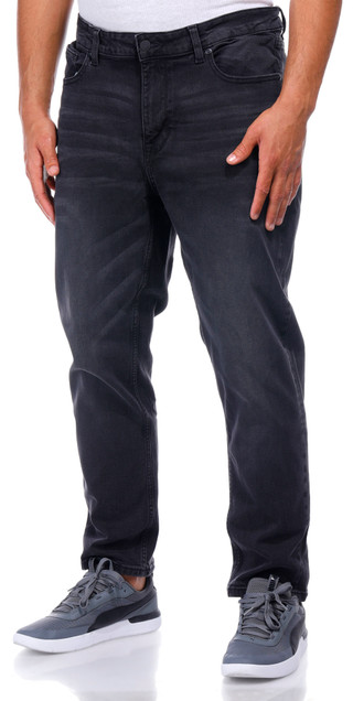 Thumbnail 2: DKNY DKNY Mens Solid Bedford Slim Fit Jeans 