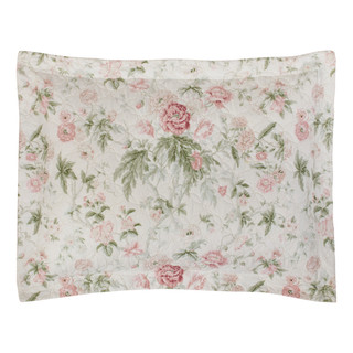 Thumbnail 14: Laura Ashley Laura Ashley Breezy Floral 100% Cotton Reversible Quilt Set 