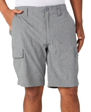 Thumbnail 1: Wearfirst Wearfirst Mens Heatherd Tech Cargo Shorts 
