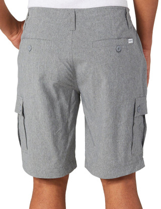 Thumbnail 2: Wearfirst Wearfirst Mens Heatherd Tech Cargo Shorts 