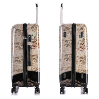 Thumbnail 5: INUSA INUSA Paris Hardside Lightweight Spinner 3 pc Luggage Set 