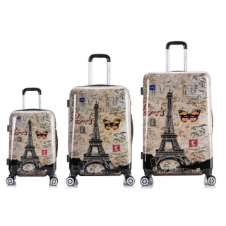 Thumbnail 2: INUSA INUSA Paris Hardside Lightweight Spinner 3 pc Luggage Set 