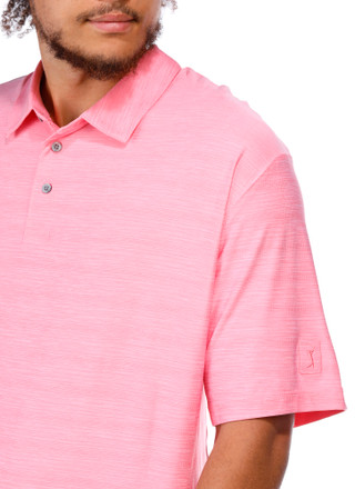 Thumbnail 2: PGA PGA Mens Short Sleeve Jasper Airflux Polo Shirt 