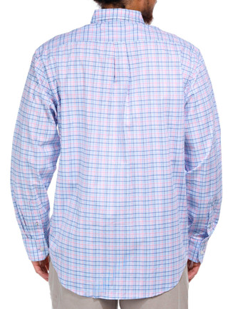 Thumbnail 2: IZOD Izod Men's Long Sleeve Plaid Performance Comfort Woven Shirt 