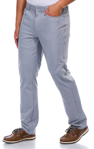 Thumbnail 4: GREG NORMAN Greg Norman Mens Solid 5 Pocket Stretch Performance Pants 