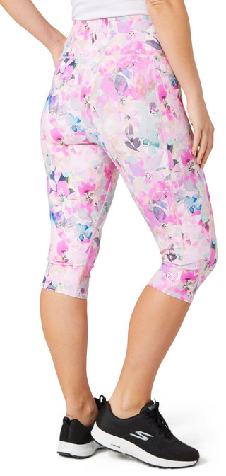 Thumbnail 2: Skechers Skechers Womens Active Go Flex Floral Print Leggings 