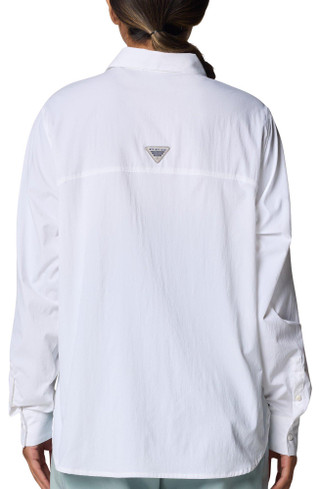Thumbnail 2: Columbia Columbia Womens Long Sleeve PFG Wild Cast Buttoned Shirt 