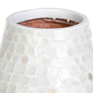 Thumbnail 2: Coastal Home Coastal Home 22 in Leaf Capiz Shell Vase 