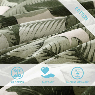 Thumbnail 1: Tommy Bahama Vintage Palms 3-Piece Duvet Cover Set 