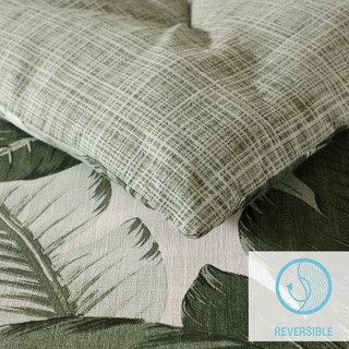 Thumbnail 14: Tommy Bahama Vintage Palms 3-Piece Duvet Cover Set 