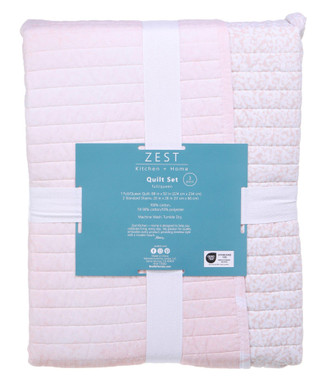 Thumbnail 5: Zest Kitchen + Home ZEST Kitchen + Home Vale Collection Quilt Set 