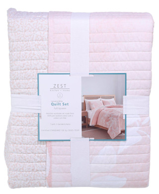 Thumbnail 2: Zest Kitchen + Home ZEST Kitchen + Home Vale Collection Quilt Set 