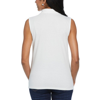 Thumbnail 2: Rafaella Rafaella Womens Solid V-Neck Polo 
