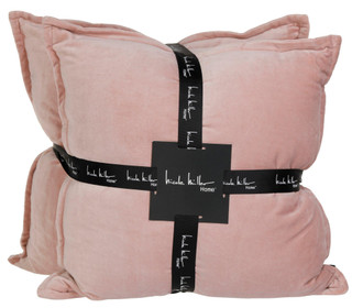 Thumbnail 1: Nicole Miller Nicole Miller 20x20 2pk Dried Velvet Decorative Pillow Set 